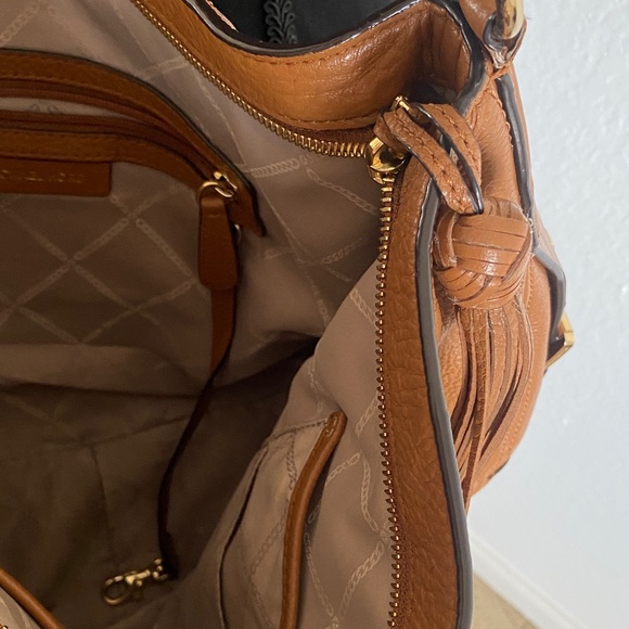 Michael Kors Tan Leather Hobo Bag - Picture 5 of 10